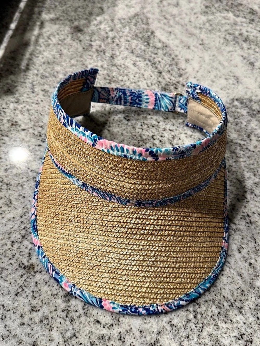 Lilly Pulitzer Straw Visor